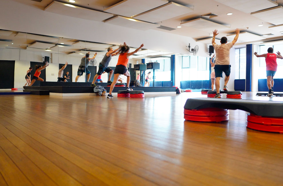 group fitness classes